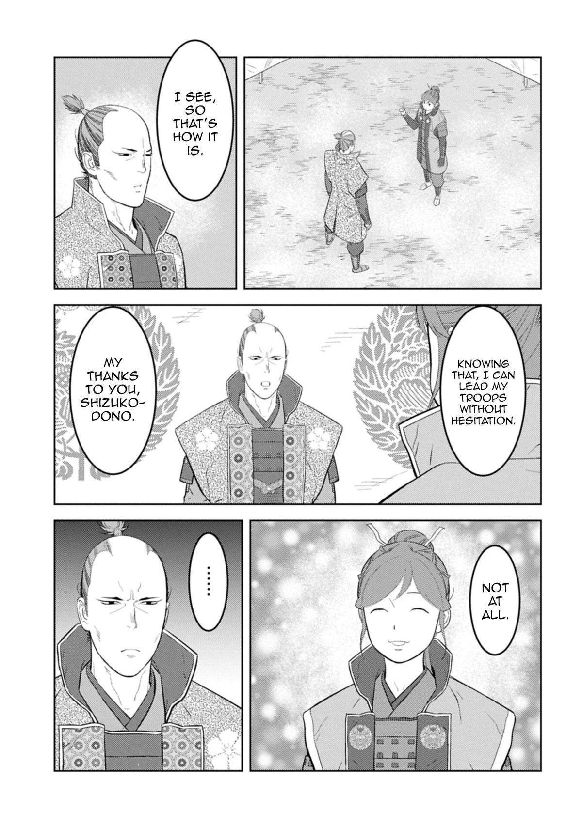 Sengoku Komachi Kuroutan Chapter 98 - Page 12