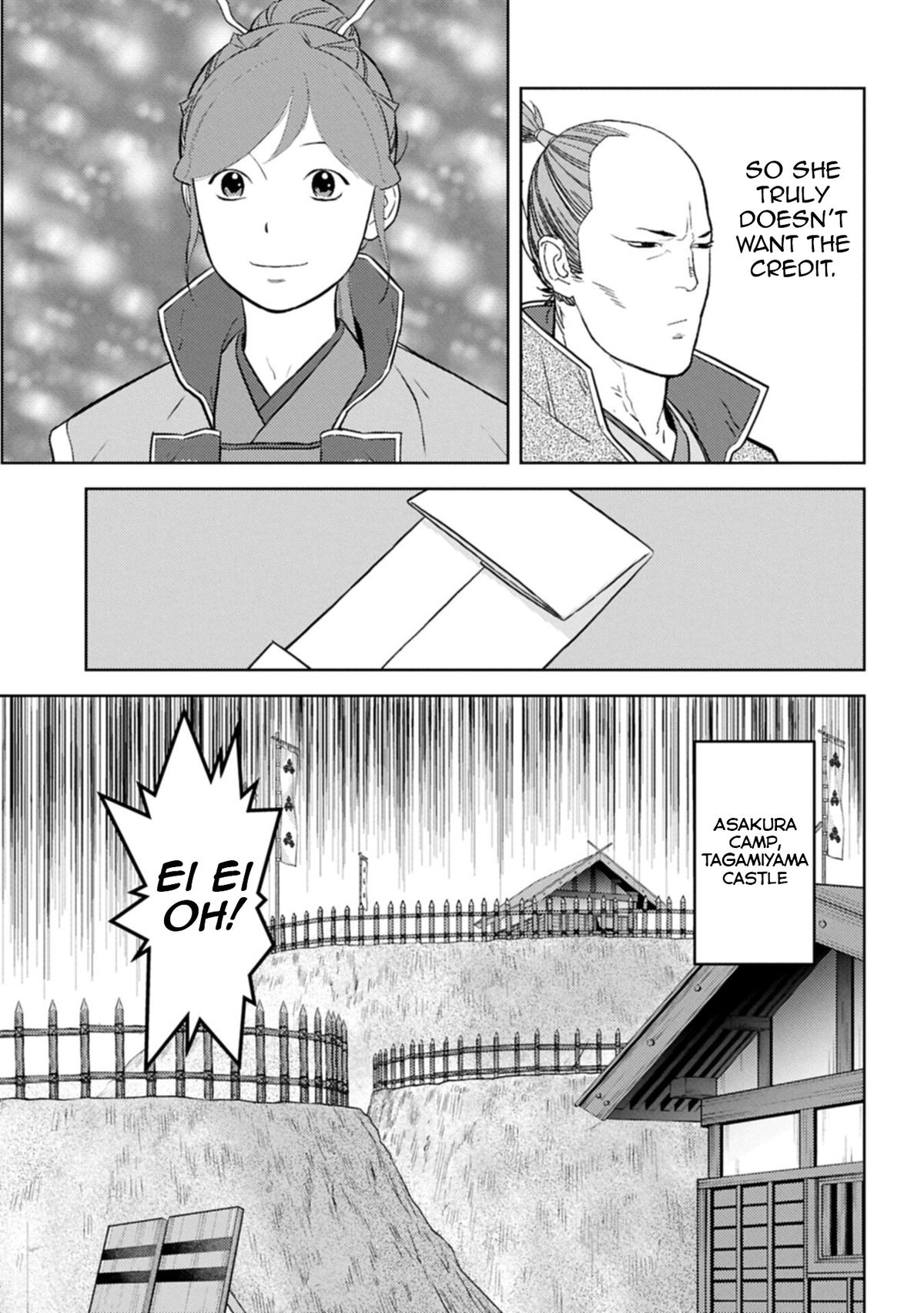 Sengoku Komachi Kuroutan Chapter 98 - Page 14