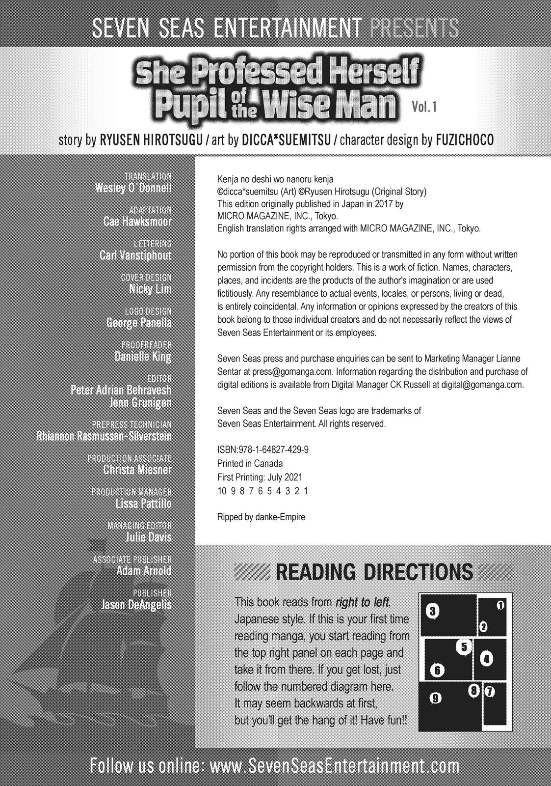 She Professed Herself Pupil of the Wise Man Chapter 7 - Page 37