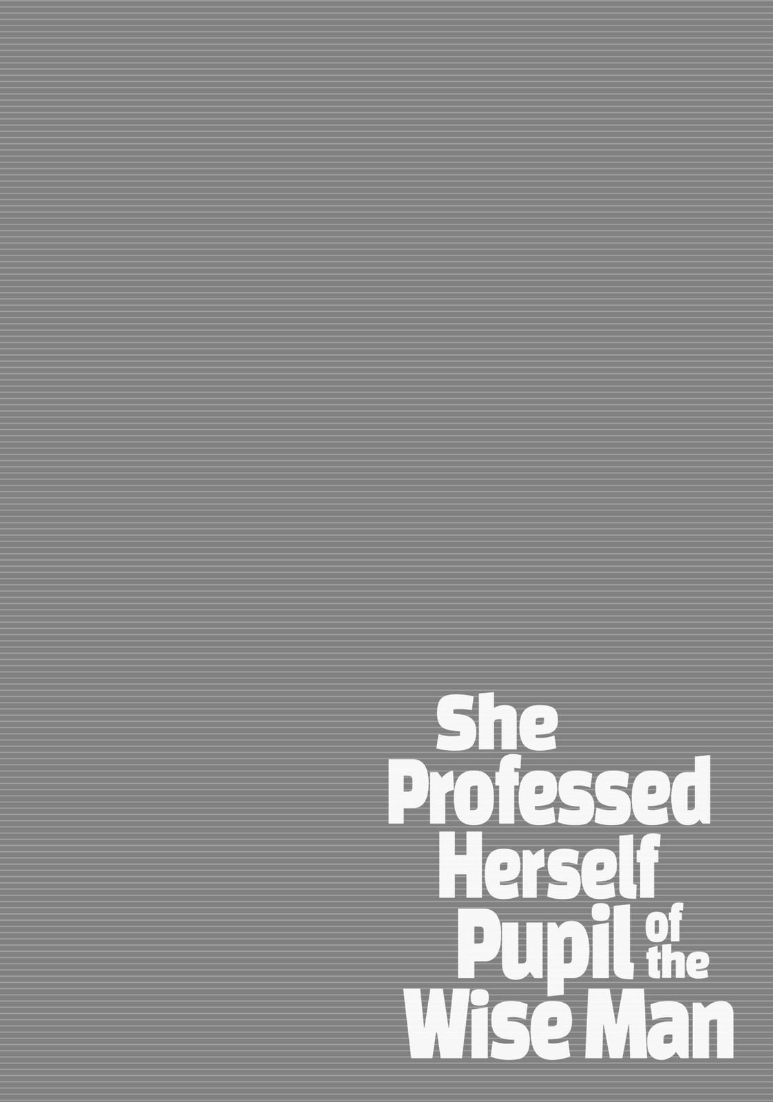 She Professed Herself Pupil of the Wise Man Chapter 15 - Page 24