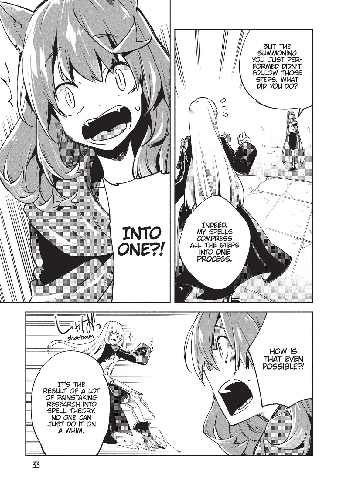 She Professed Herself Pupil of the Wise Man Chapter 25 - Page 34