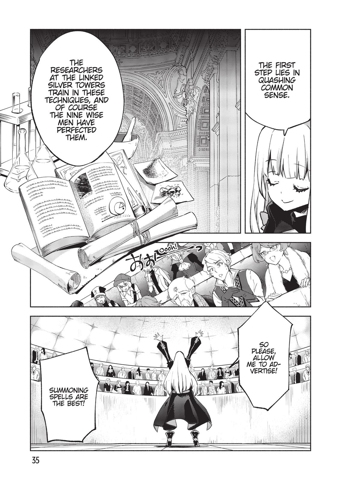 She Professed Herself Pupil of the Wise Man Chapter 25 - Page 36