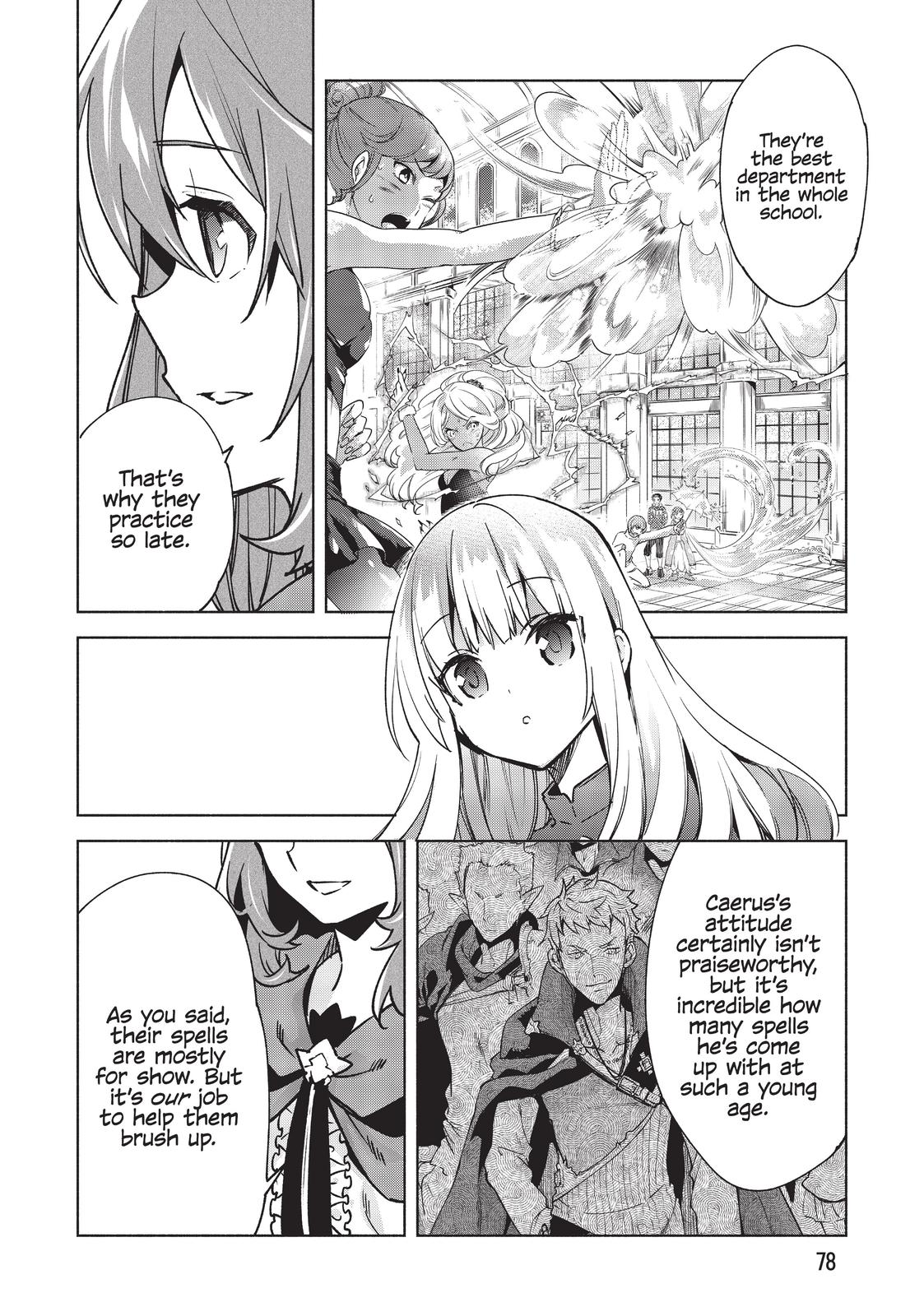 She Professed Herself Pupil of the Wise Man Chapter 27 - Page 12