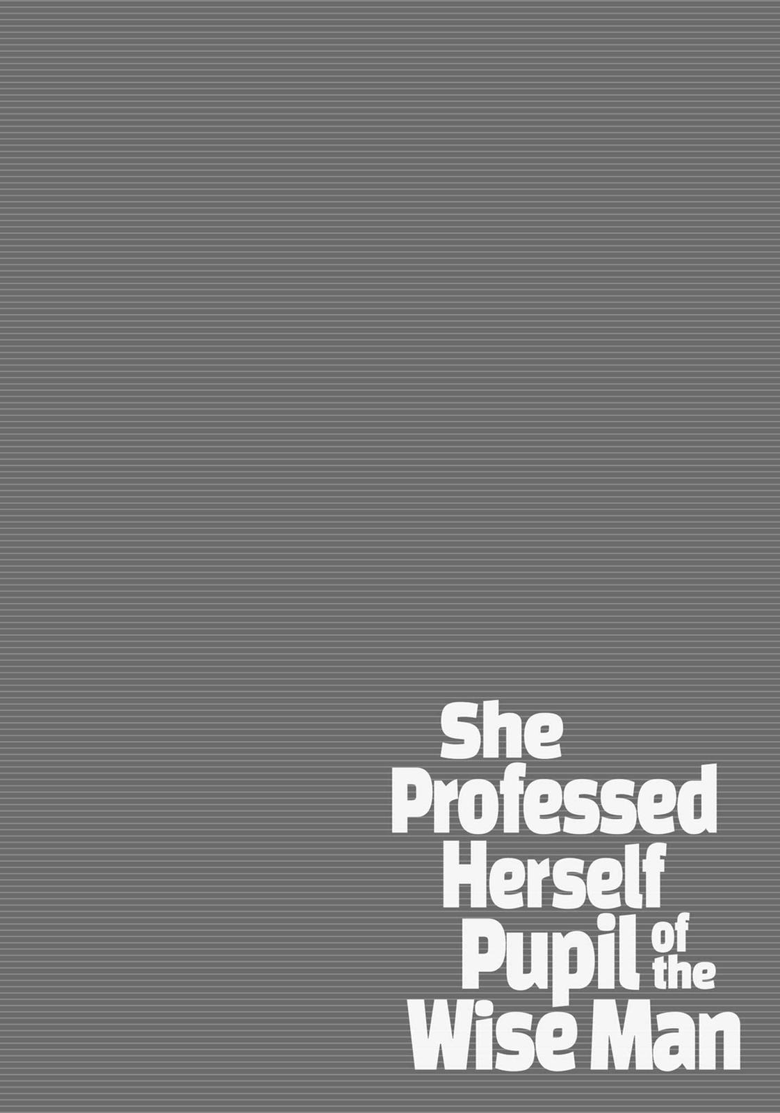 She Professed Herself Pupil of the Wise Man Chapter 49 - Page 32