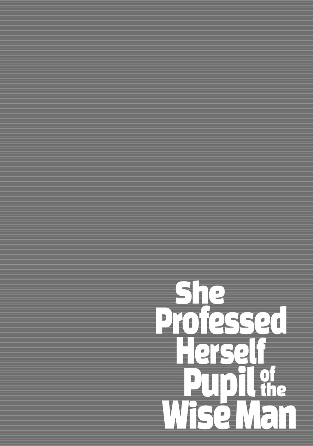 She Professed Herself Pupil of the Wise Man Chapter 74 - Page 30