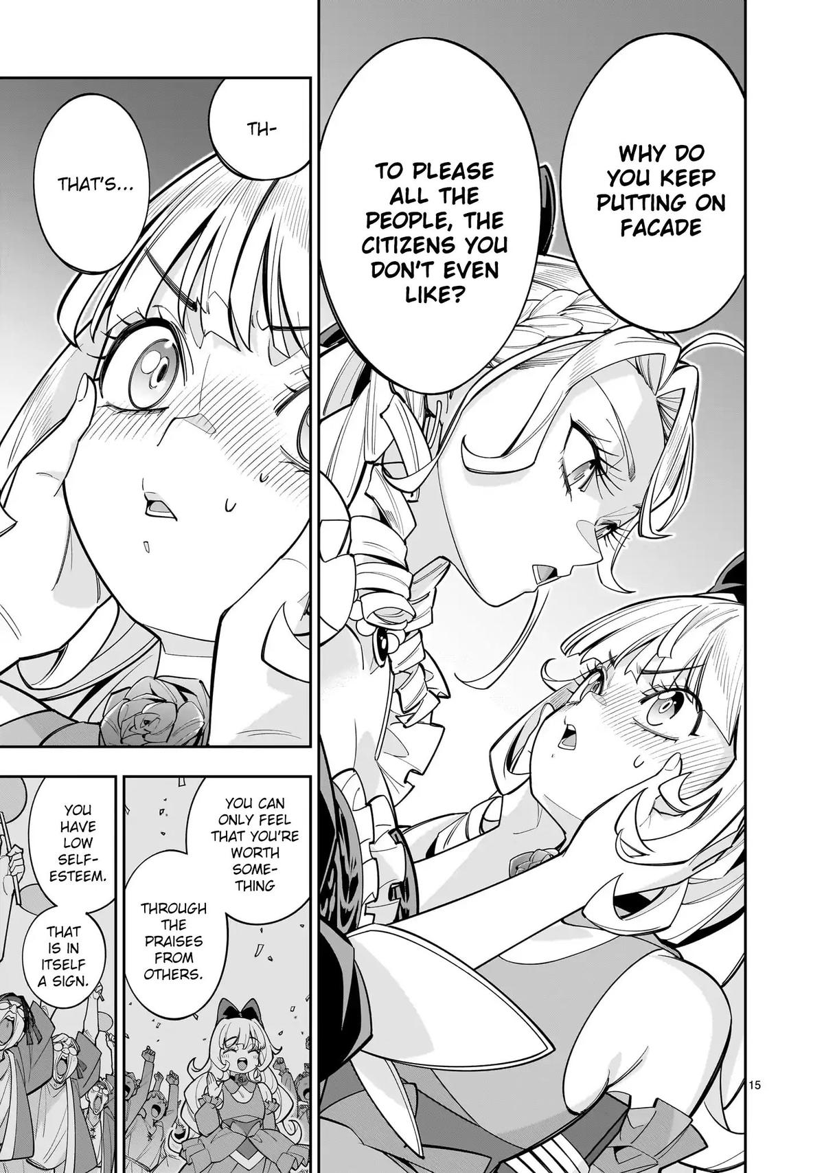 Shi ni Modori Oujo wa Ikinobiru Tameni Yuri Harem wo Tsukuru Koto ni Shita Chapter 9 - Page 14