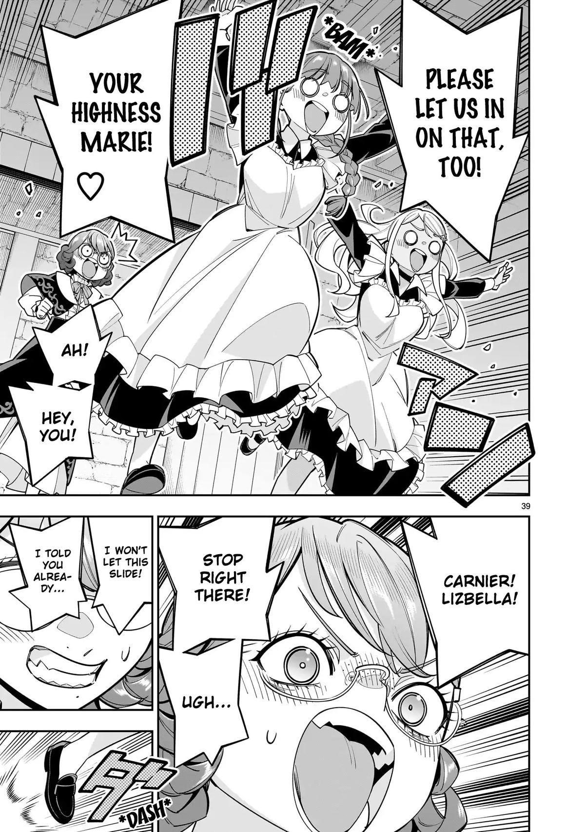 Shi ni Modori Oujo wa Ikinobiru Tameni Yuri Harem wo Tsukuru Koto ni Shita Chapter 9 - Page 37