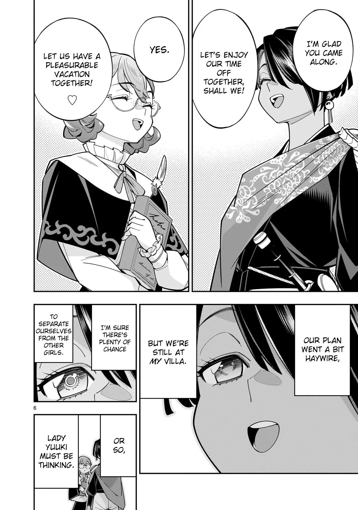 Shi ni Modori Oujo wa Ikinobiru Tameni Yuri Harem wo Tsukuru Koto ni Shita Chapter 10 - Page 6