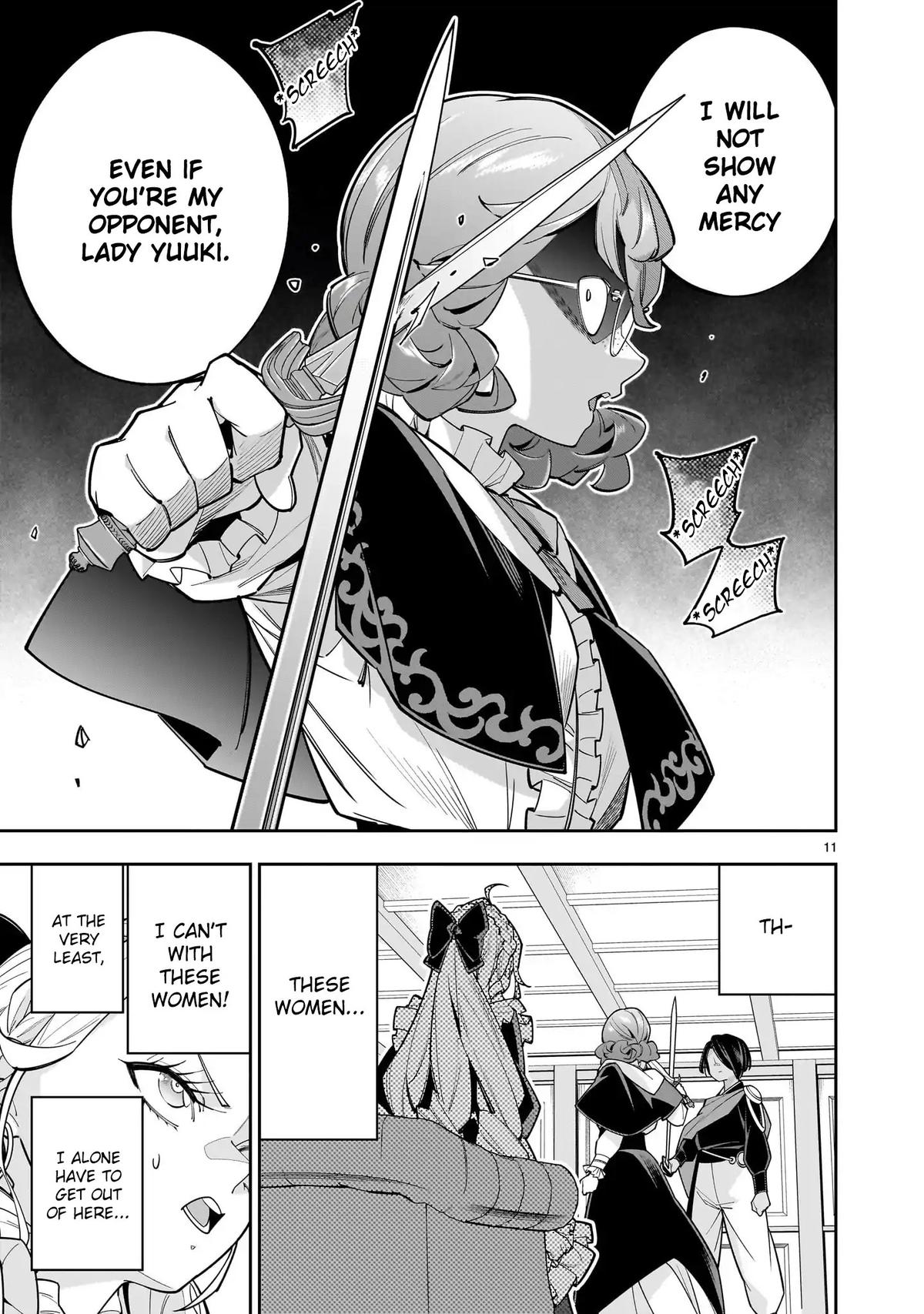 Shi ni Modori Oujo wa Ikinobiru Tameni Yuri Harem wo Tsukuru Koto ni Shita Chapter 10 - Page 11