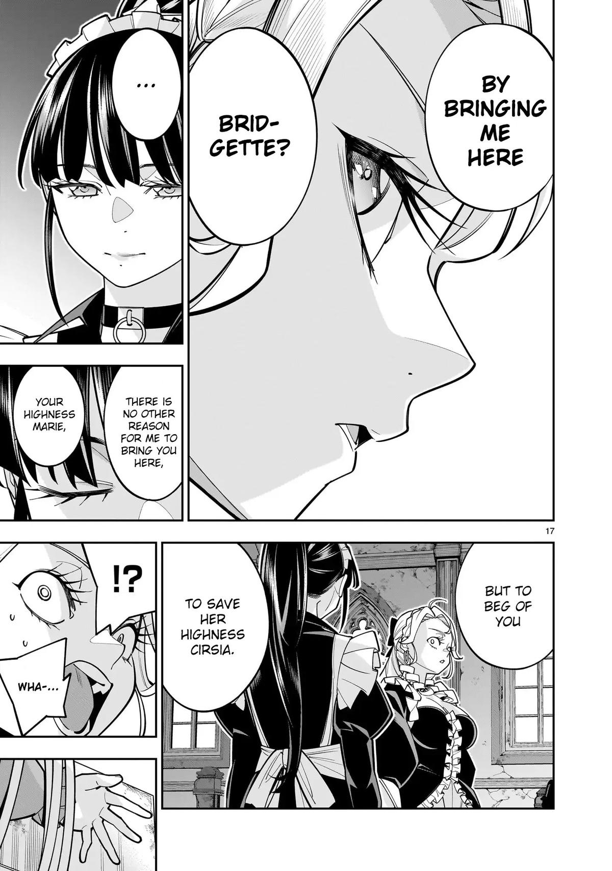 Shi ni Modori Oujo wa Ikinobiru Tameni Yuri Harem wo Tsukuru Koto ni Shita Chapter 10 - Page 17