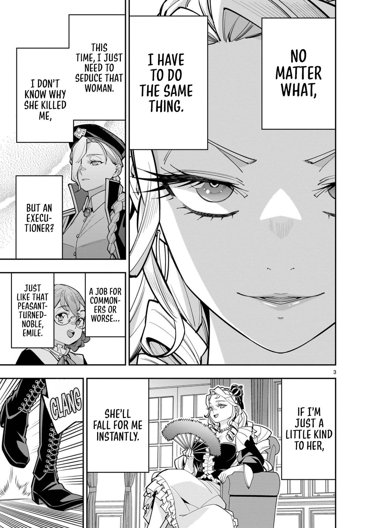 Shi ni Modori Oujo wa Ikinobiru Tameni Yuri Harem wo Tsukuru Koto ni Shita Chapter 11 - Page 4