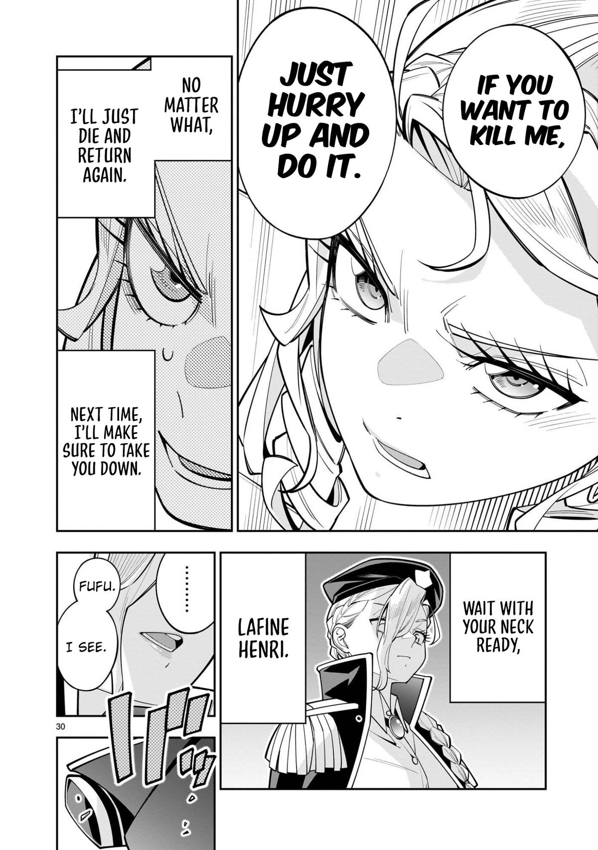 Shi ni Modori Oujo wa Ikinobiru Tameni Yuri Harem wo Tsukuru Koto ni Shita Chapter 11 - Page 30