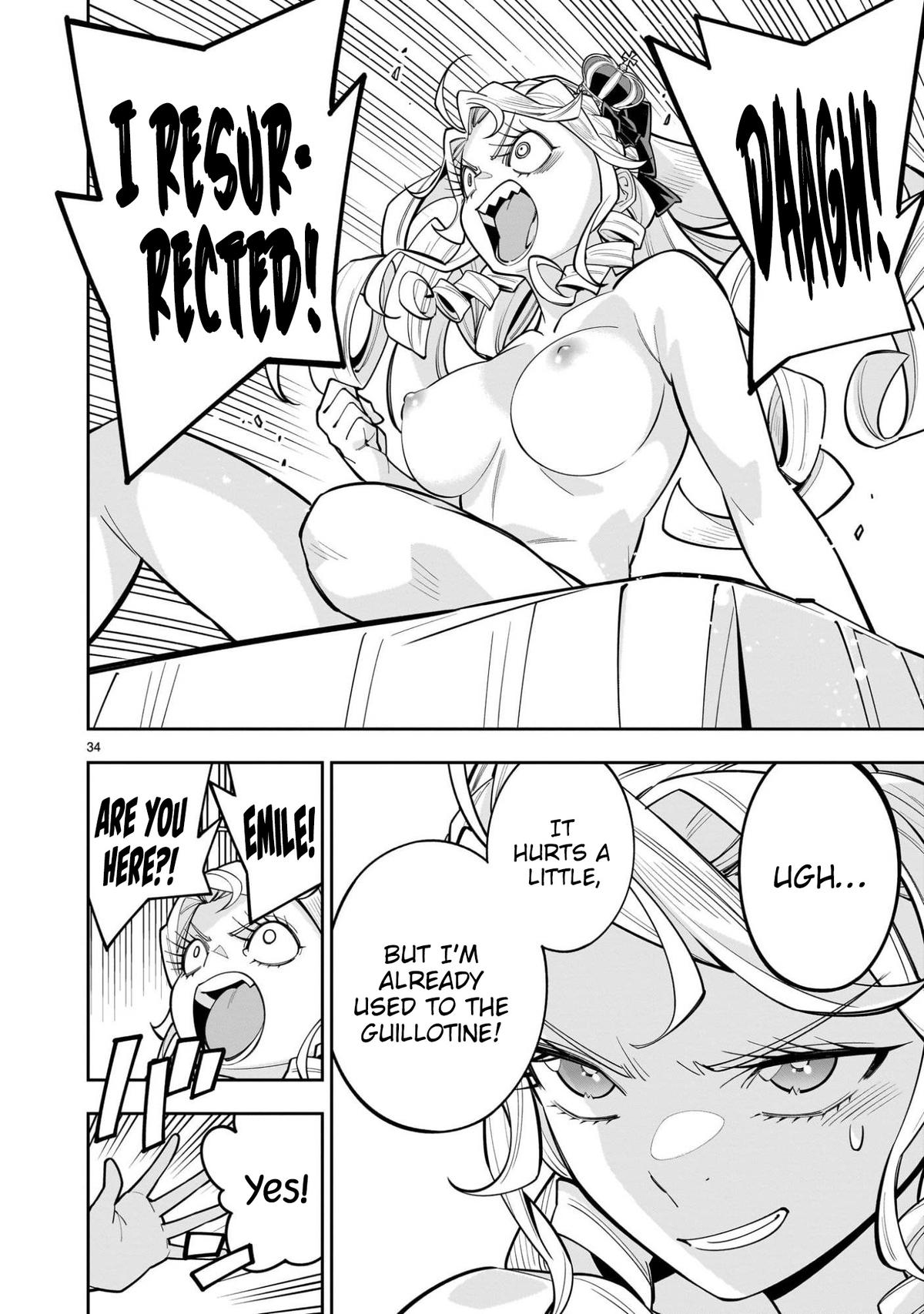 Shi ni Modori Oujo wa Ikinobiru Tameni Yuri Harem wo Tsukuru Koto ni Shita Chapter 11 - Page 34