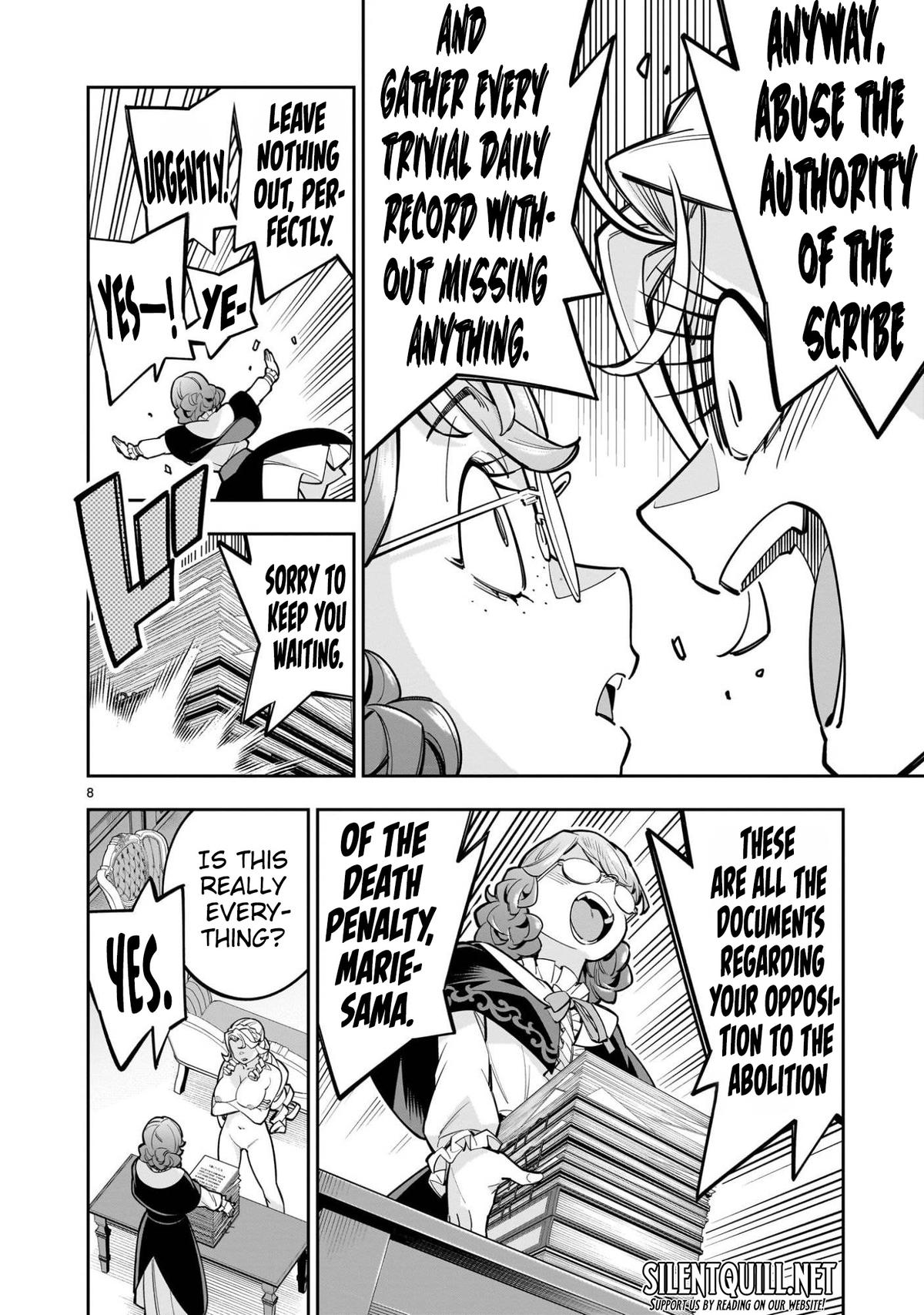 Shi ni Modori Oujo wa Ikinobiru Tameni Yuri Harem wo Tsukuru Koto ni Shita Chapter 13 - Page 9