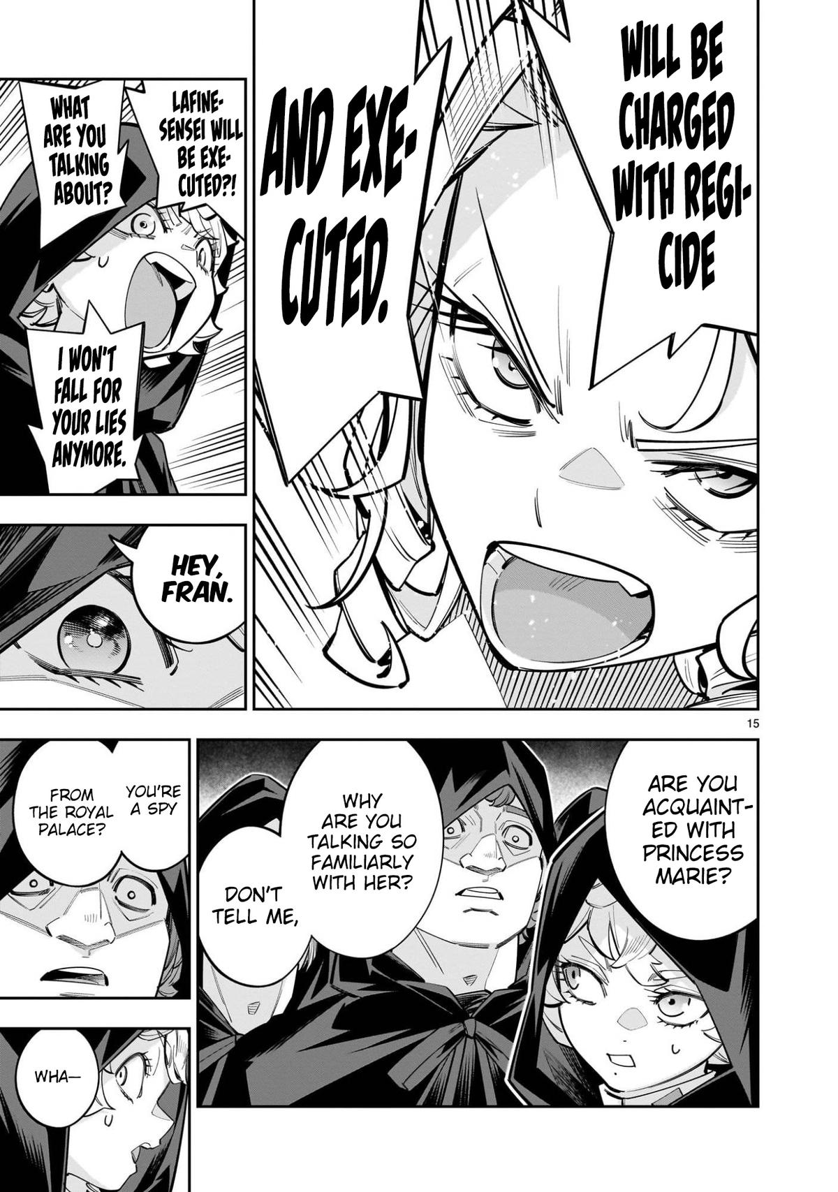 Shi ni Modori Oujo wa Ikinobiru Tameni Yuri Harem wo Tsukuru Koto ni Shita Chapter 13 - Page 16