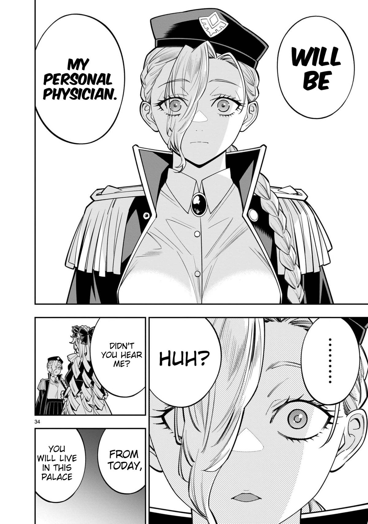 Shi ni Modori Oujo wa Ikinobiru Tameni Yuri Harem wo Tsukuru Koto ni Shita Chapter 13 - Page 35