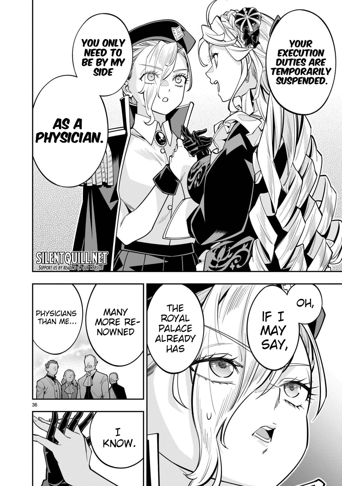 Shi ni Modori Oujo wa Ikinobiru Tameni Yuri Harem wo Tsukuru Koto ni Shita Chapter 13 - Page 37