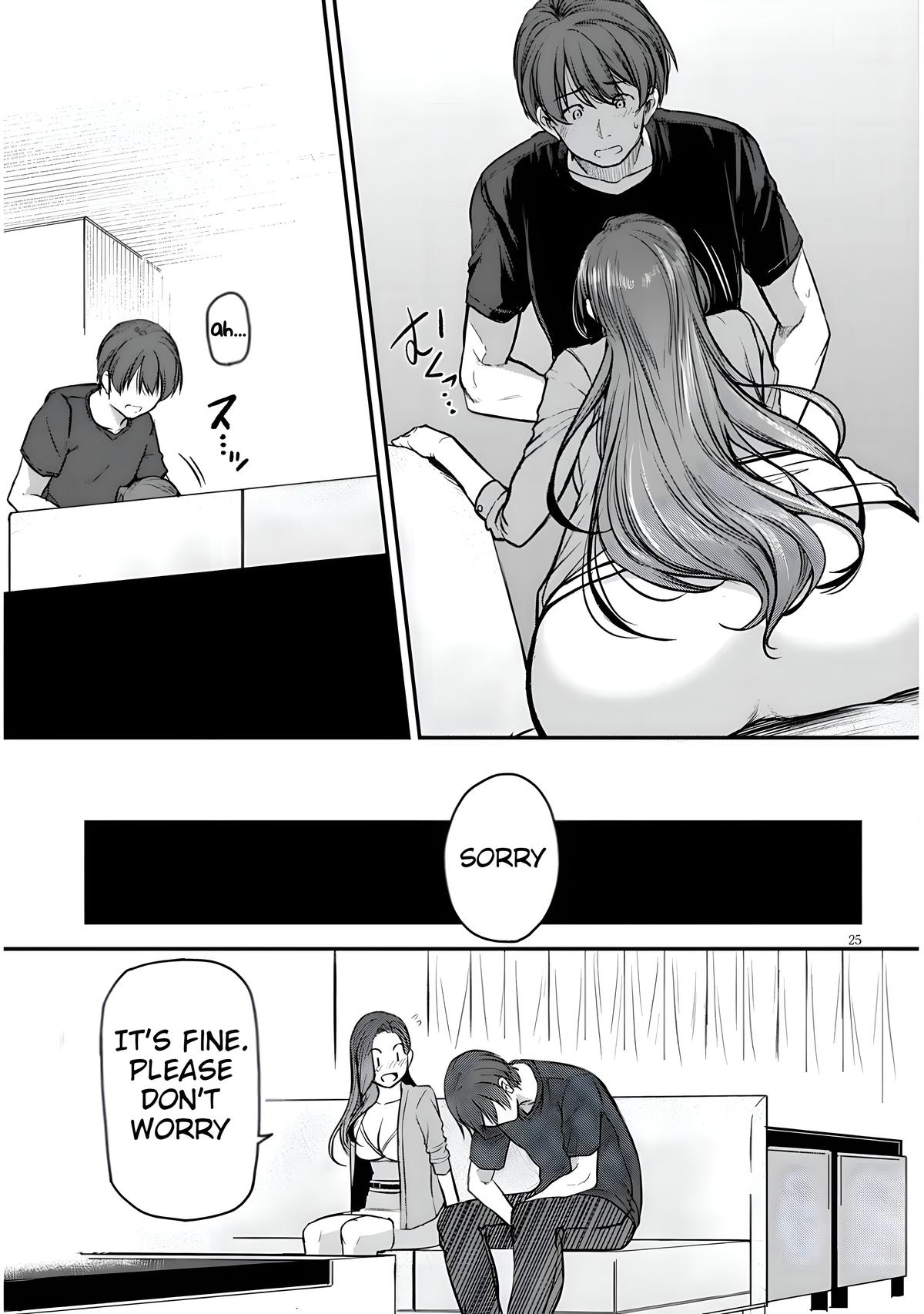 Shigoto Kaeri, Dokushin no Bijin Doushi ni Tanomarete Chapter 10 - Page 25