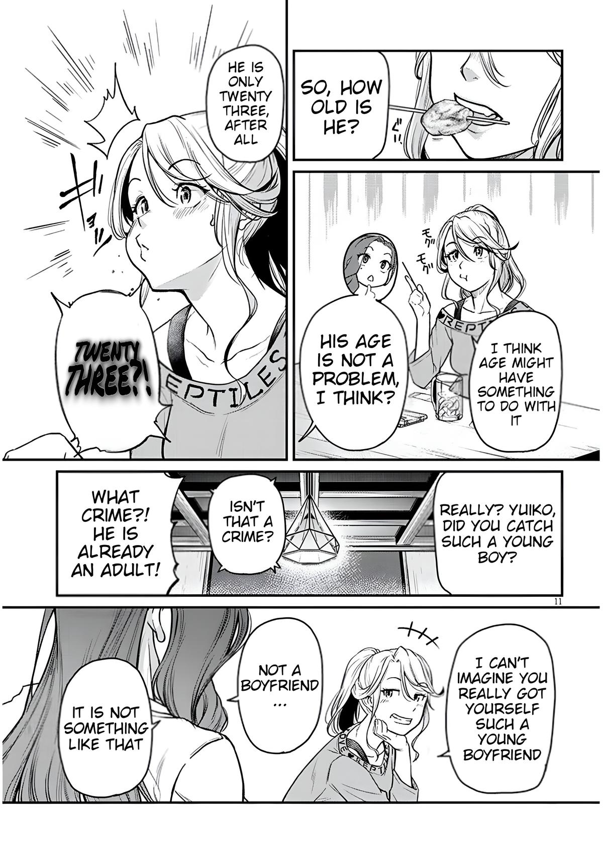 Shigoto Kaeri, Dokushin no Bijin Doushi ni Tanomarete Chapter 11 - Page 11