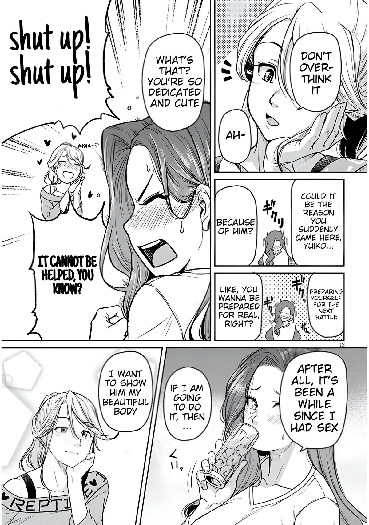 Shigoto Kaeri, Dokushin no Bijin Doushi ni Tanomarete Chapter 11 - Page 13