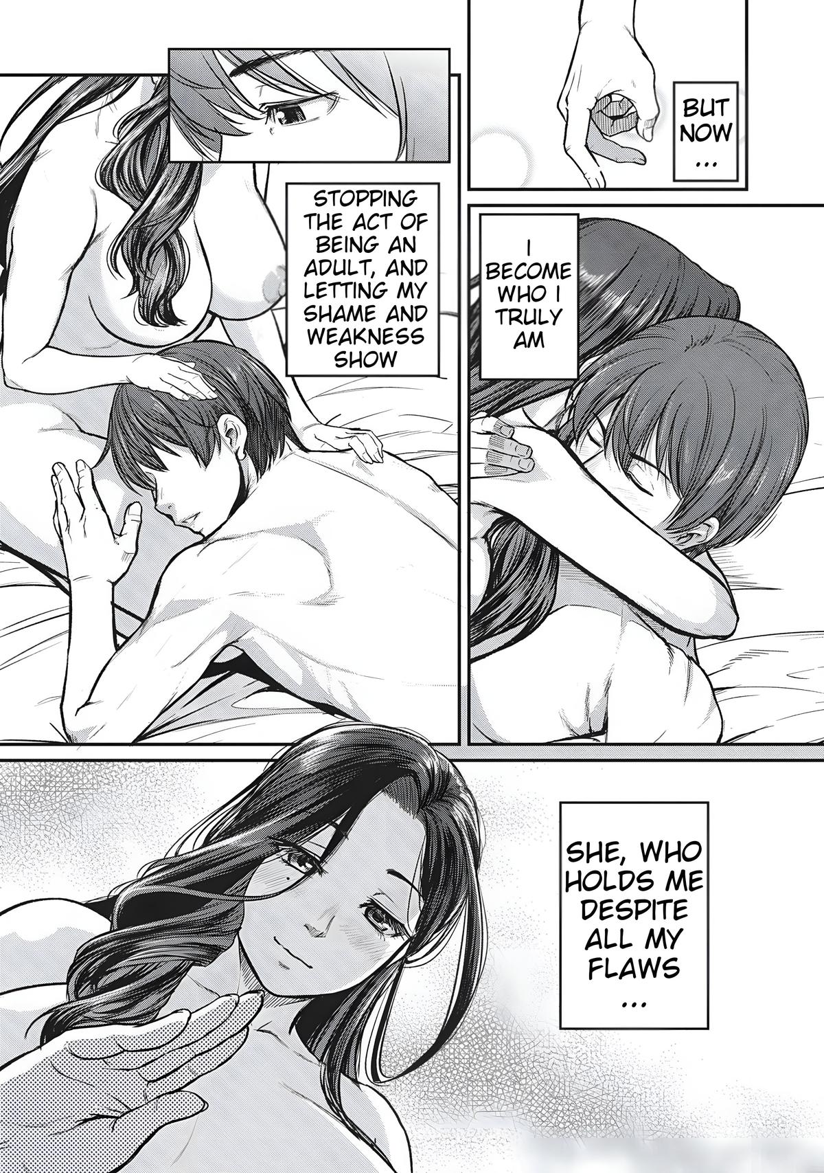 Shigoto Kaeri, Dokushin no Bijin Doushi ni Tanomarete Chapter 13 - Page 21