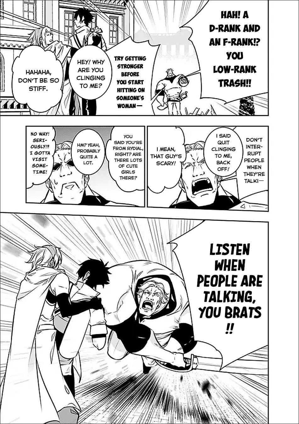 Shijou Saikyou no Mahou Kenshi, F Rank Boukensha ni Tensei Suru - Kensei to Matei, 2-tsu no Zense Omotta Otoko no Eiyuutan Chapter 144 - Page 9