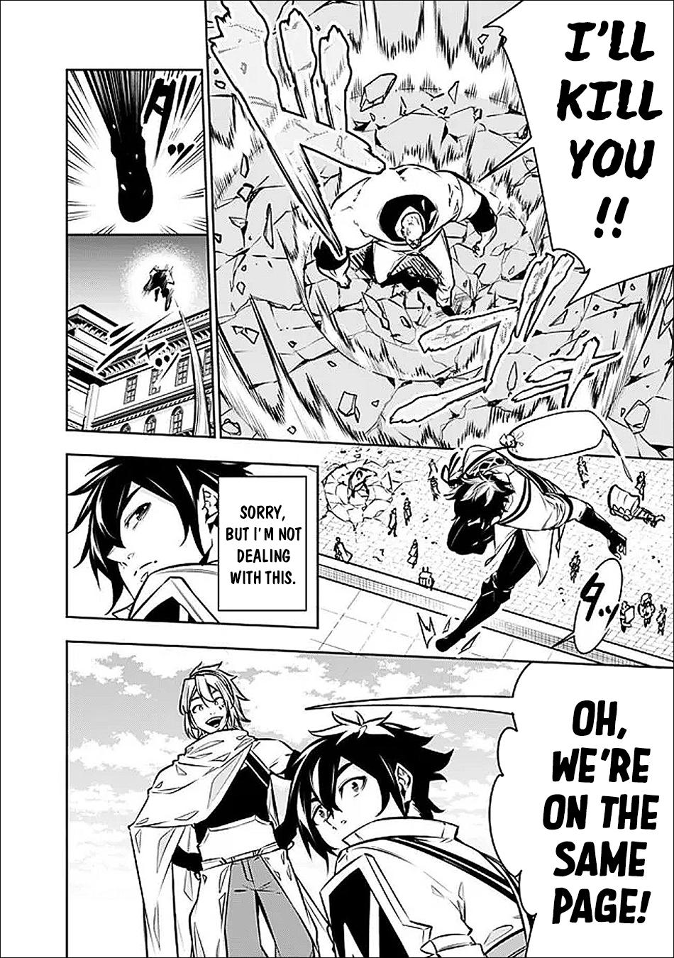 Shijou Saikyou no Mahou Kenshi, F Rank Boukensha ni Tensei Suru - Kensei to Matei, 2-tsu no Zense Omotta Otoko no Eiyuutan Chapter 144 - Page 12