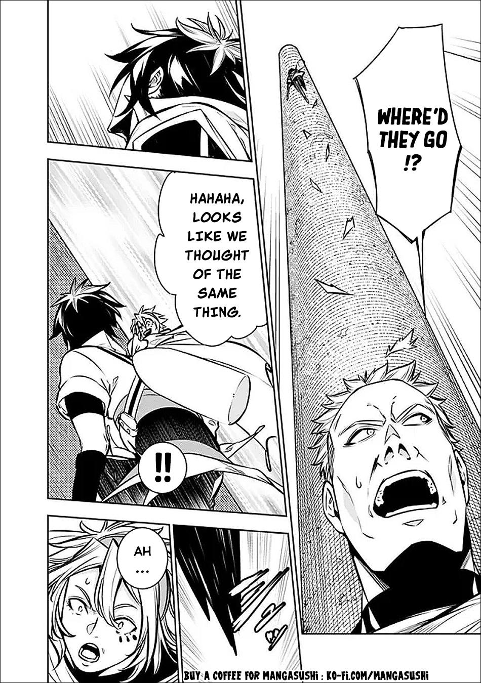 Shijou Saikyou no Mahou Kenshi, F Rank Boukensha ni Tensei Suru - Kensei to Matei, 2-tsu no Zense Omotta Otoko no Eiyuutan Chapter 144 - Page 18