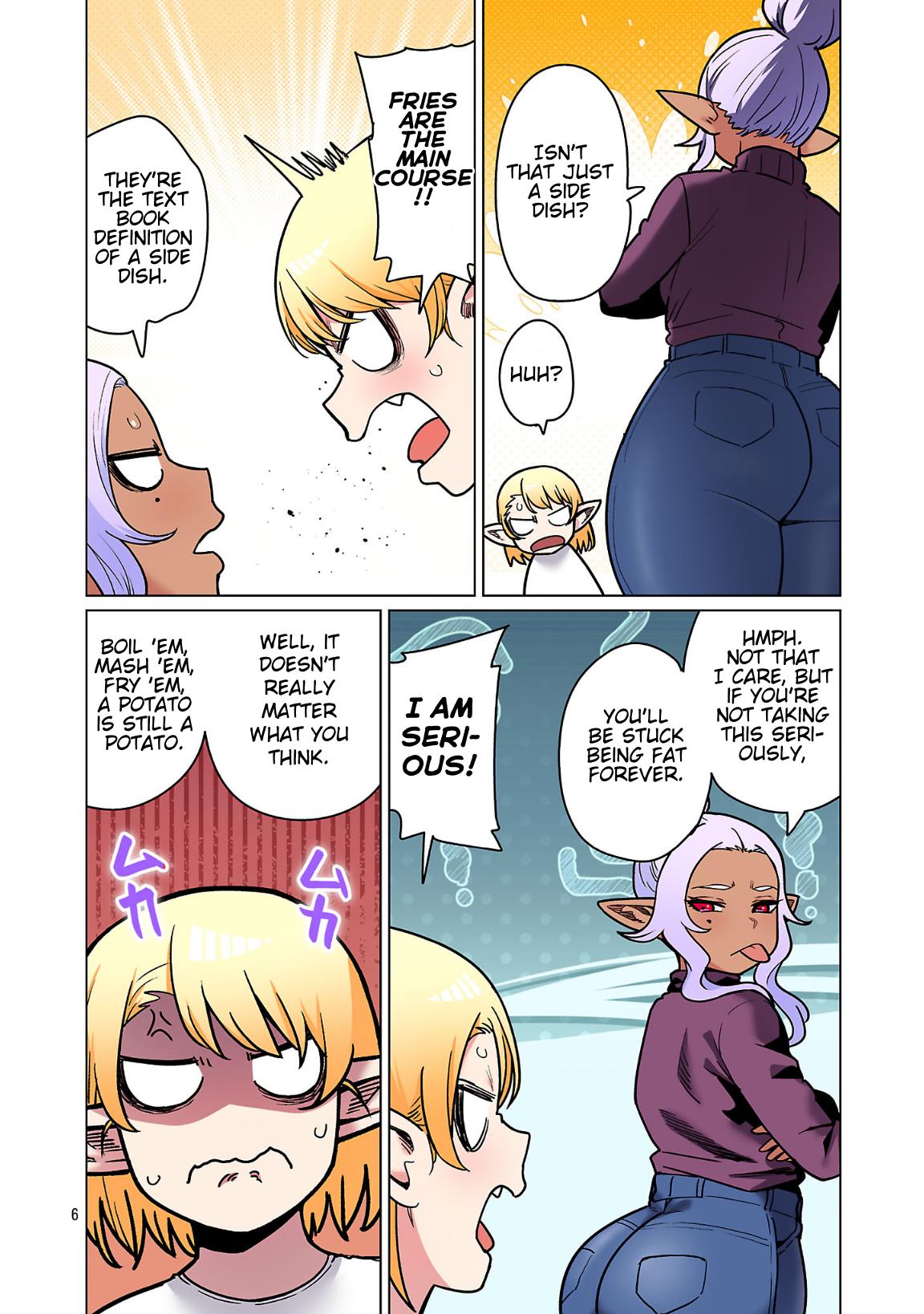 Shin Elf-san wa Yaserarenai Chapter 24 - Page 7