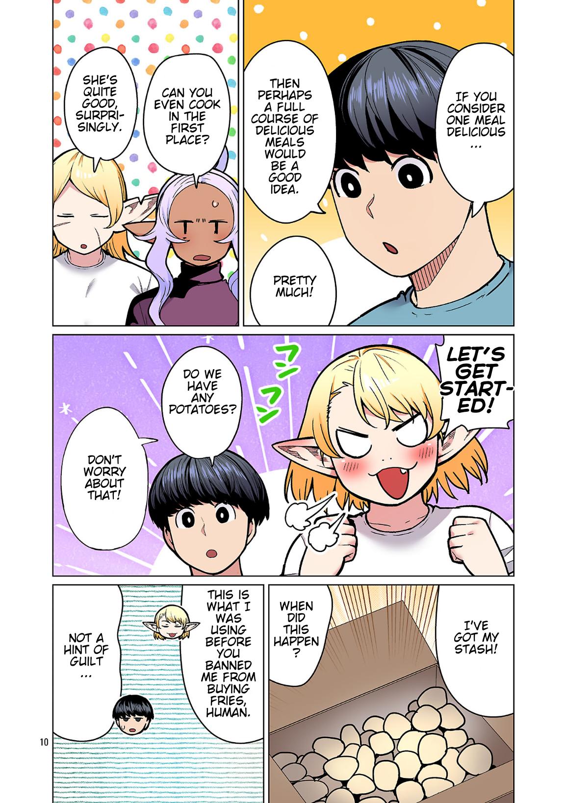 Shin Elf-san wa Yaserarenai Chapter 24 - Page 11