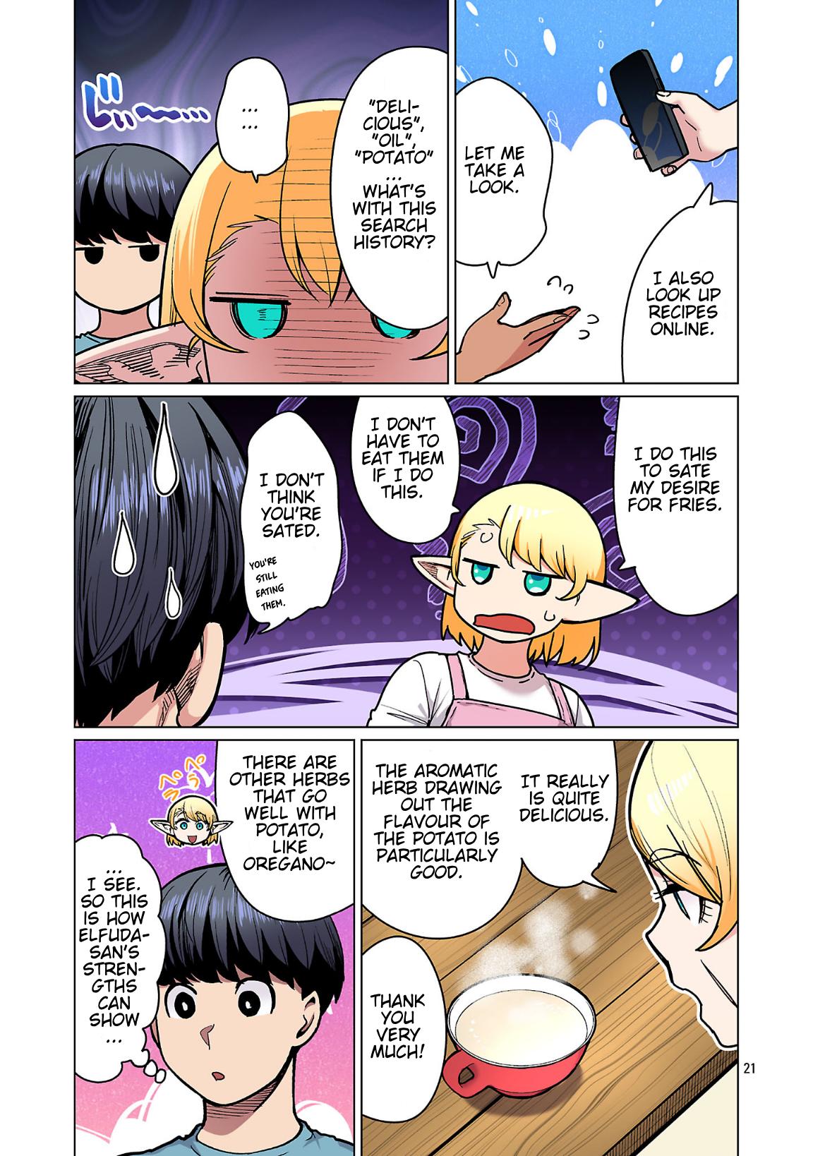 Shin Elf-san wa Yaserarenai Chapter 24 - Page 22