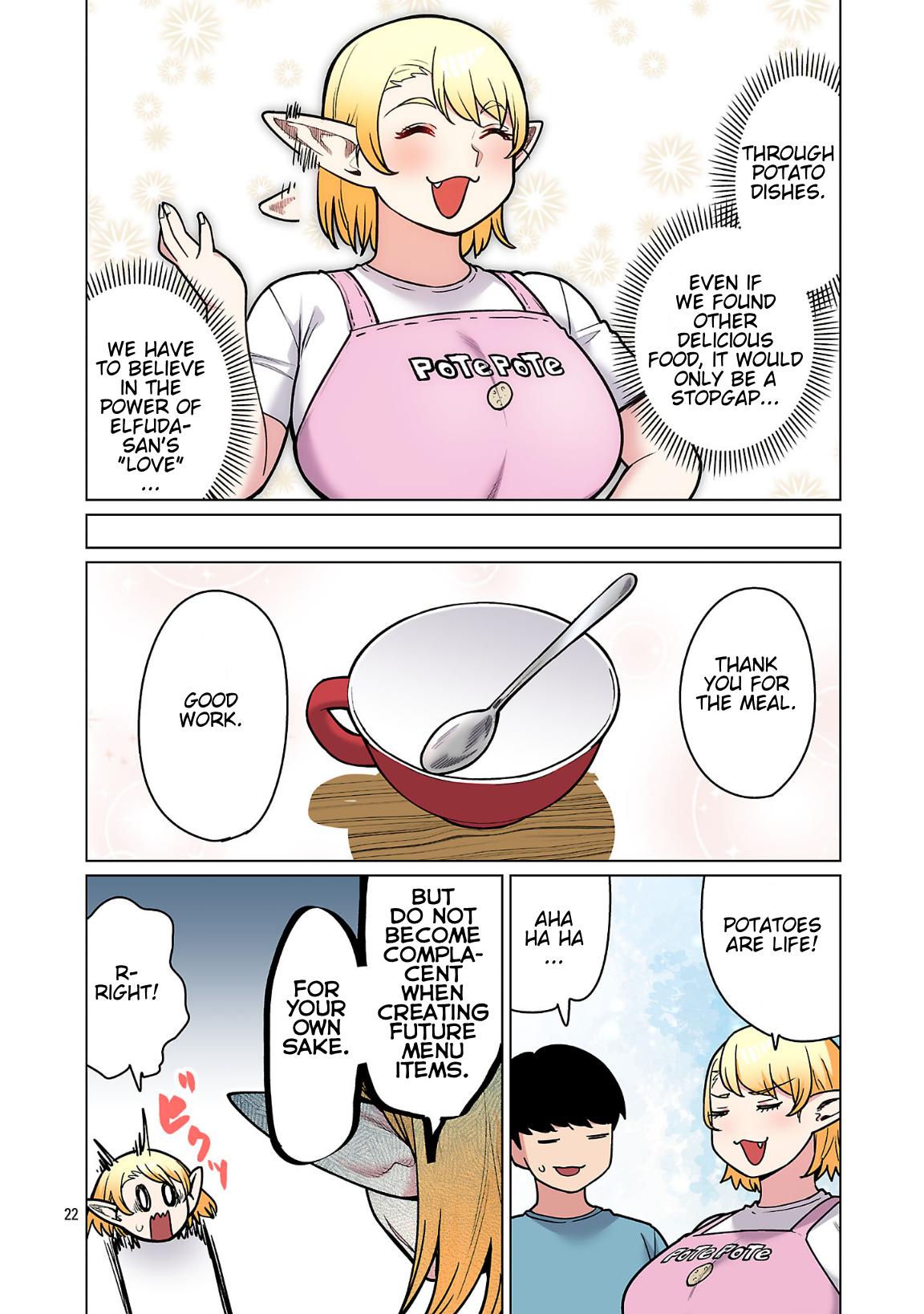 Shin Elf-san wa Yaserarenai Chapter 24 - Page 23
