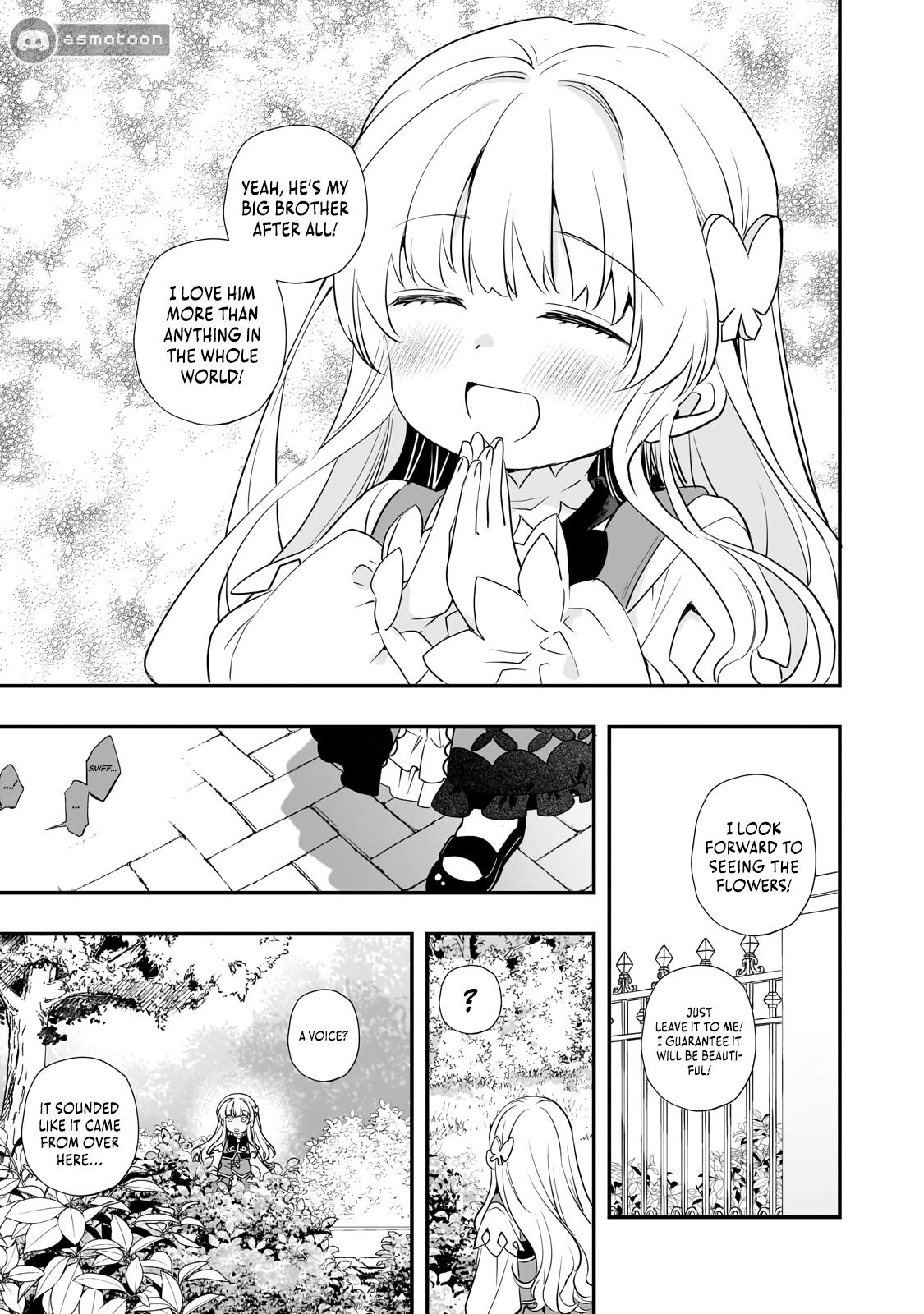 Shinu Unmei ni Aru Akuyaku Reijou no Ani ni Tensei Shita node, Imouto o Sodatete Mirai o Kaetai to Omoimasu Chapter 7 - Page 32