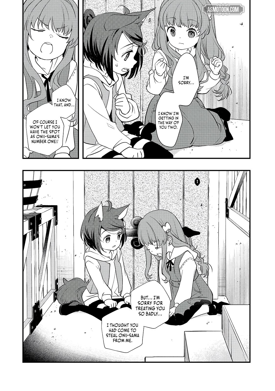 Shinu Unmei ni Aru Akuyaku Reijou no Ani ni Tensei Shita node, Imouto o Sodatete Mirai o Kaetai to Omoimasu Chapter 8.1 - Page 14