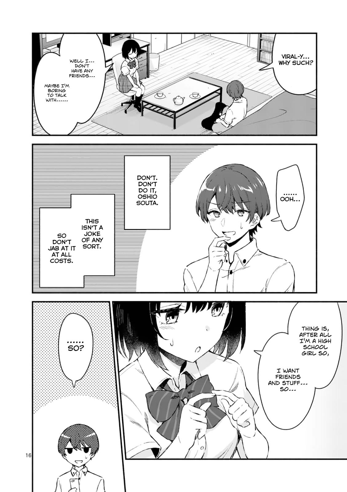 Shiotaiou no Sato-san ga Ore ni dake Amai Chapter 1 - Page 15