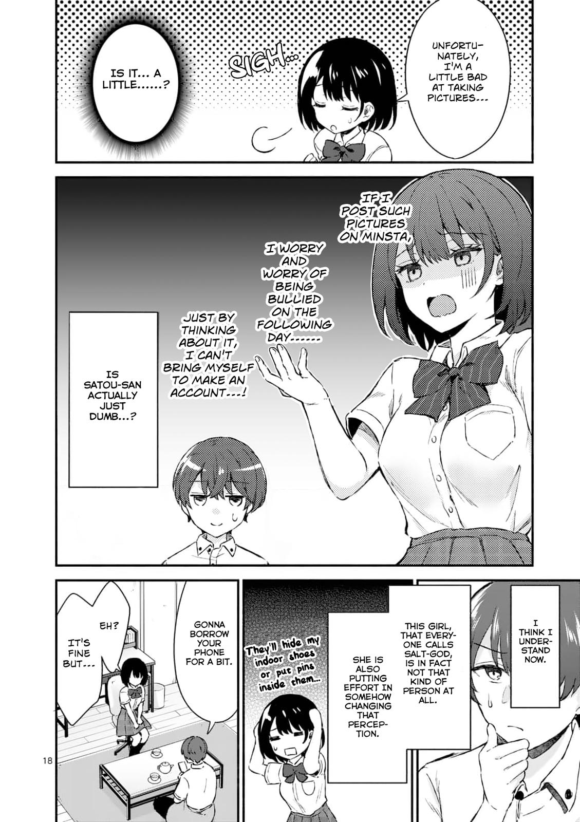 Shiotaiou no Sato-san ga Ore ni dake Amai Chapter 1 - Page 17