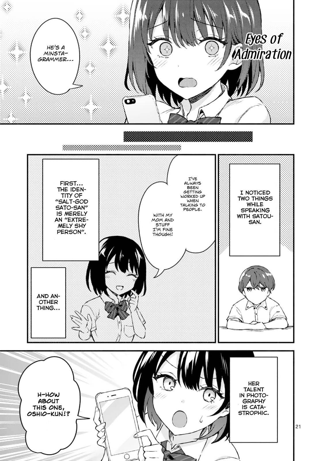 Shiotaiou no Sato-san ga Ore ni dake Amai Chapter 1 - Page 20