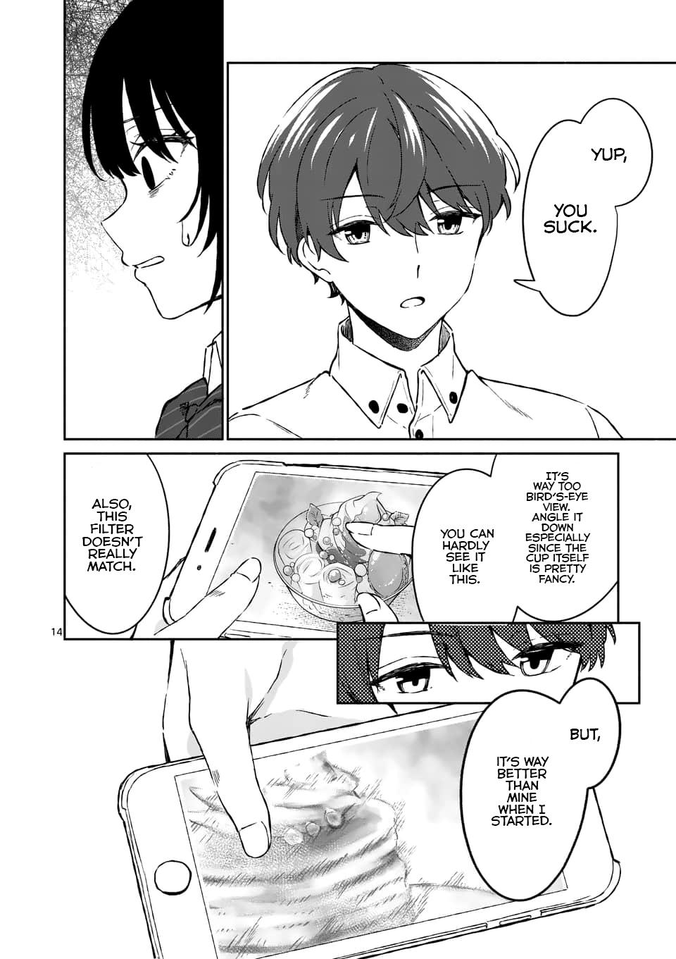 Shiotaiou no Sato-san ga Ore ni dake Amai Chapter 7 - Page 14