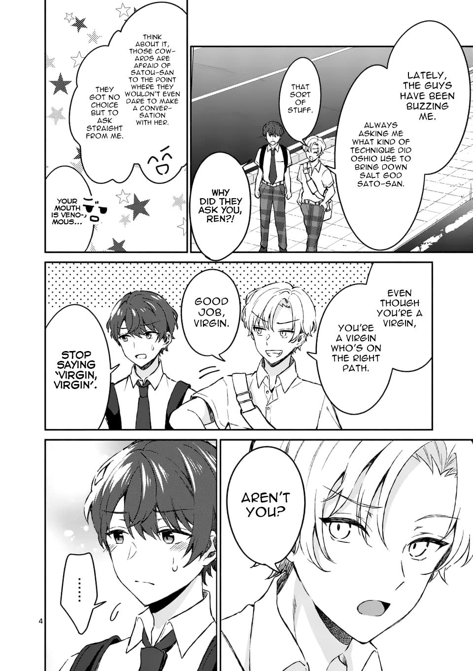 Shiotaiou no Sato-san ga Ore ni dake Amai Chapter 8 - Page 4