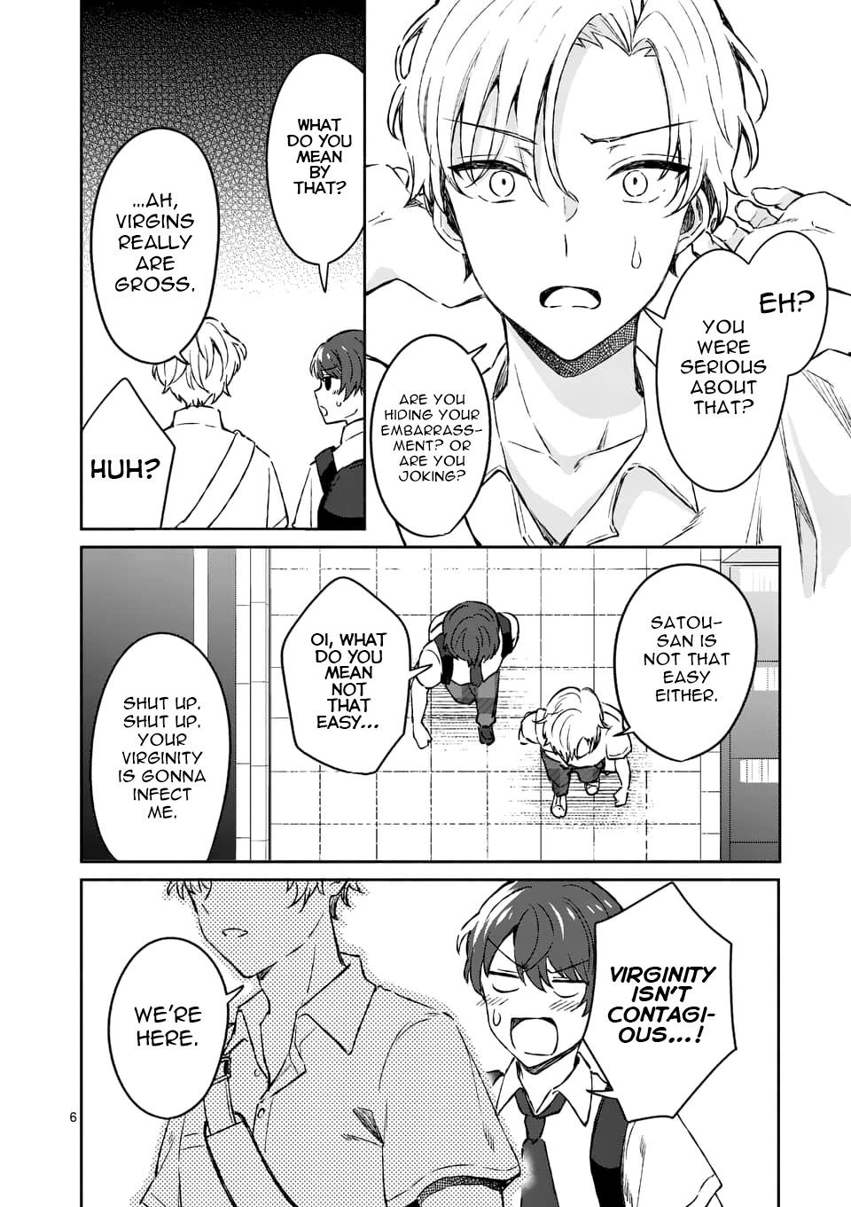 Shiotaiou no Sato-san ga Ore ni dake Amai Chapter 8 - Page 6