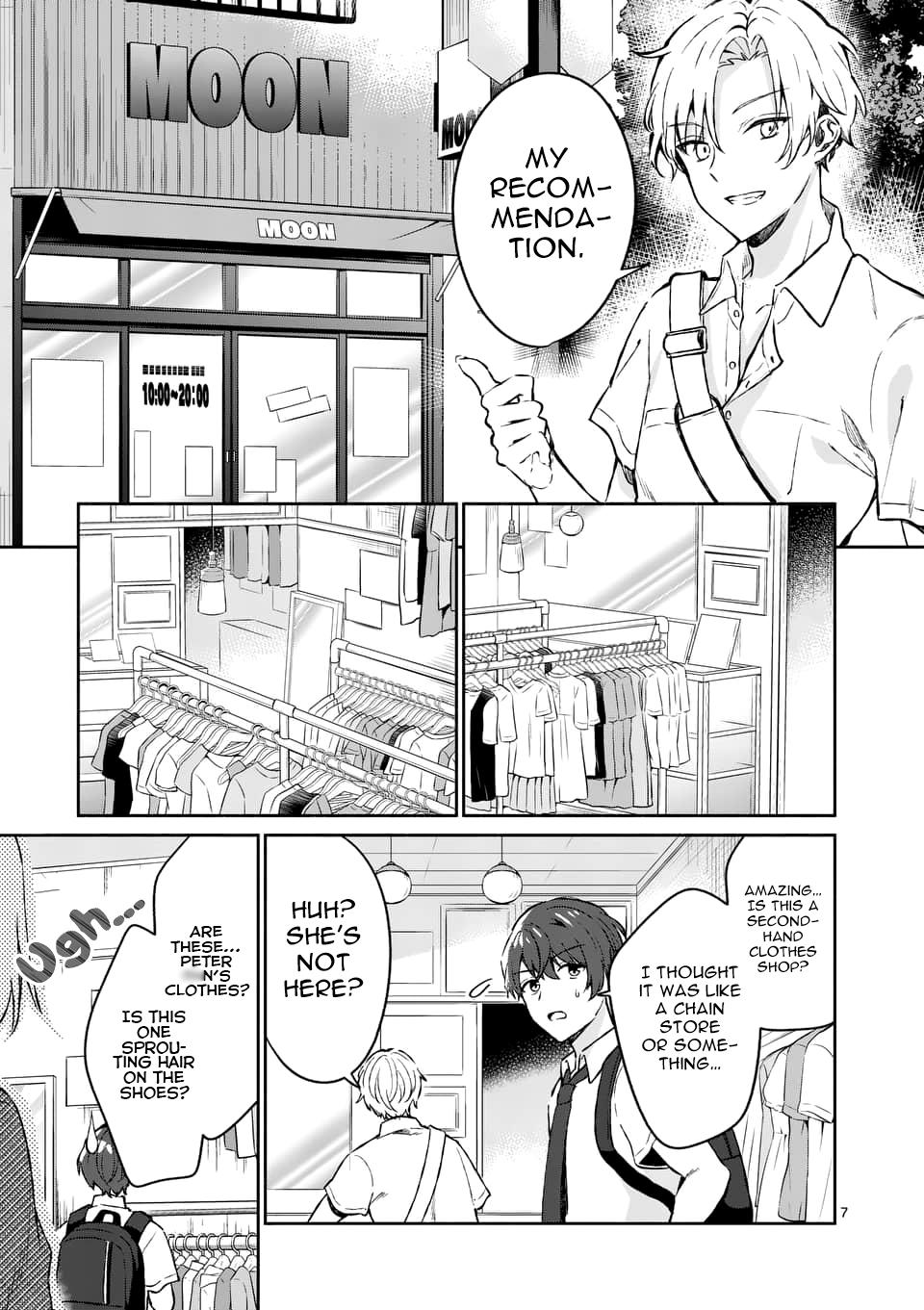 Shiotaiou no Sato-san ga Ore ni dake Amai Chapter 8 - Page 7