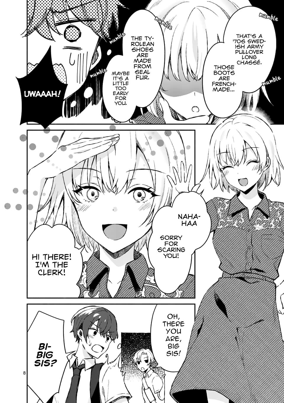 Shiotaiou no Sato-san ga Ore ni dake Amai Chapter 8 - Page 8