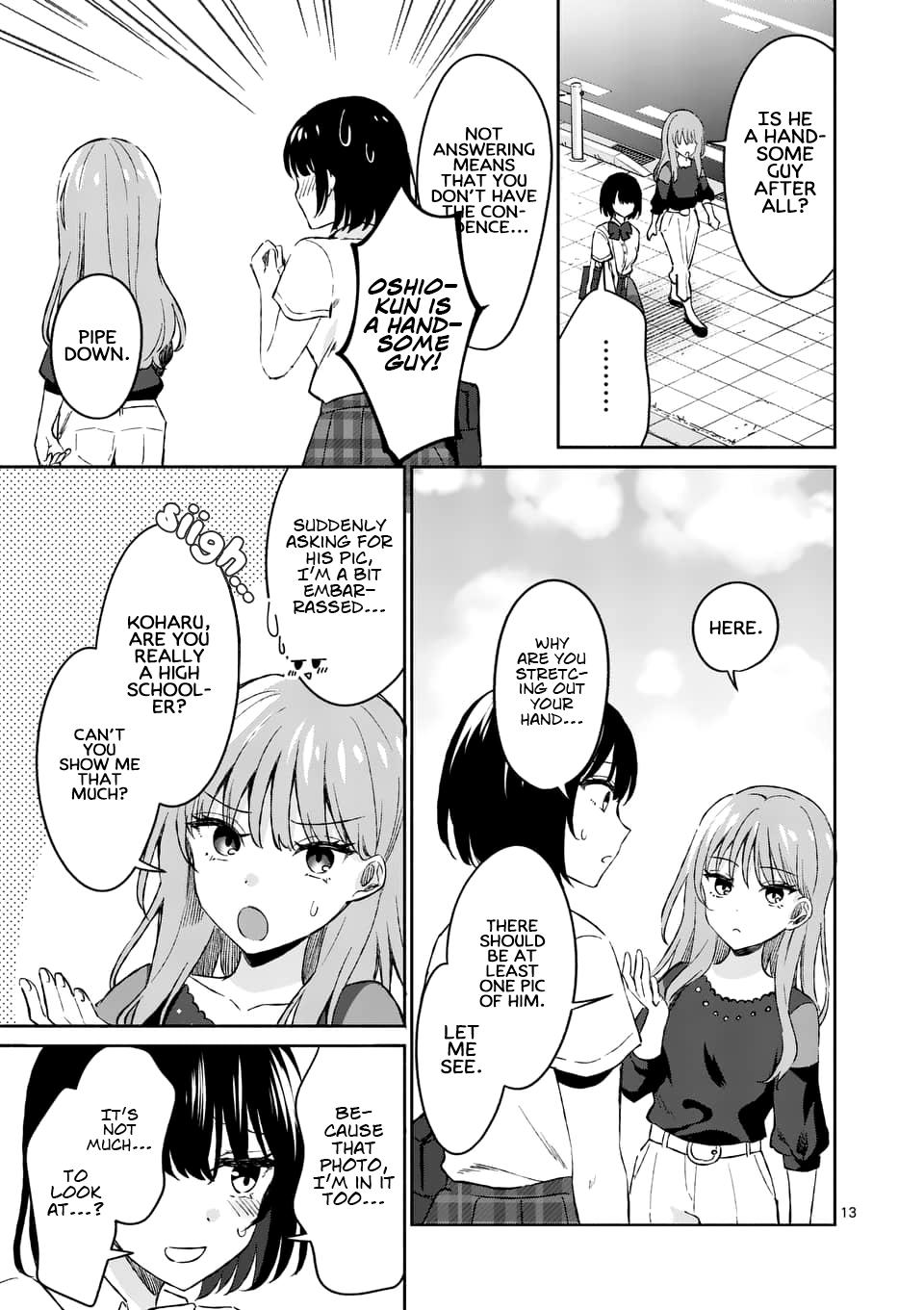 Shiotaiou no Sato-san ga Ore ni dake Amai Chapter 8 - Page 13