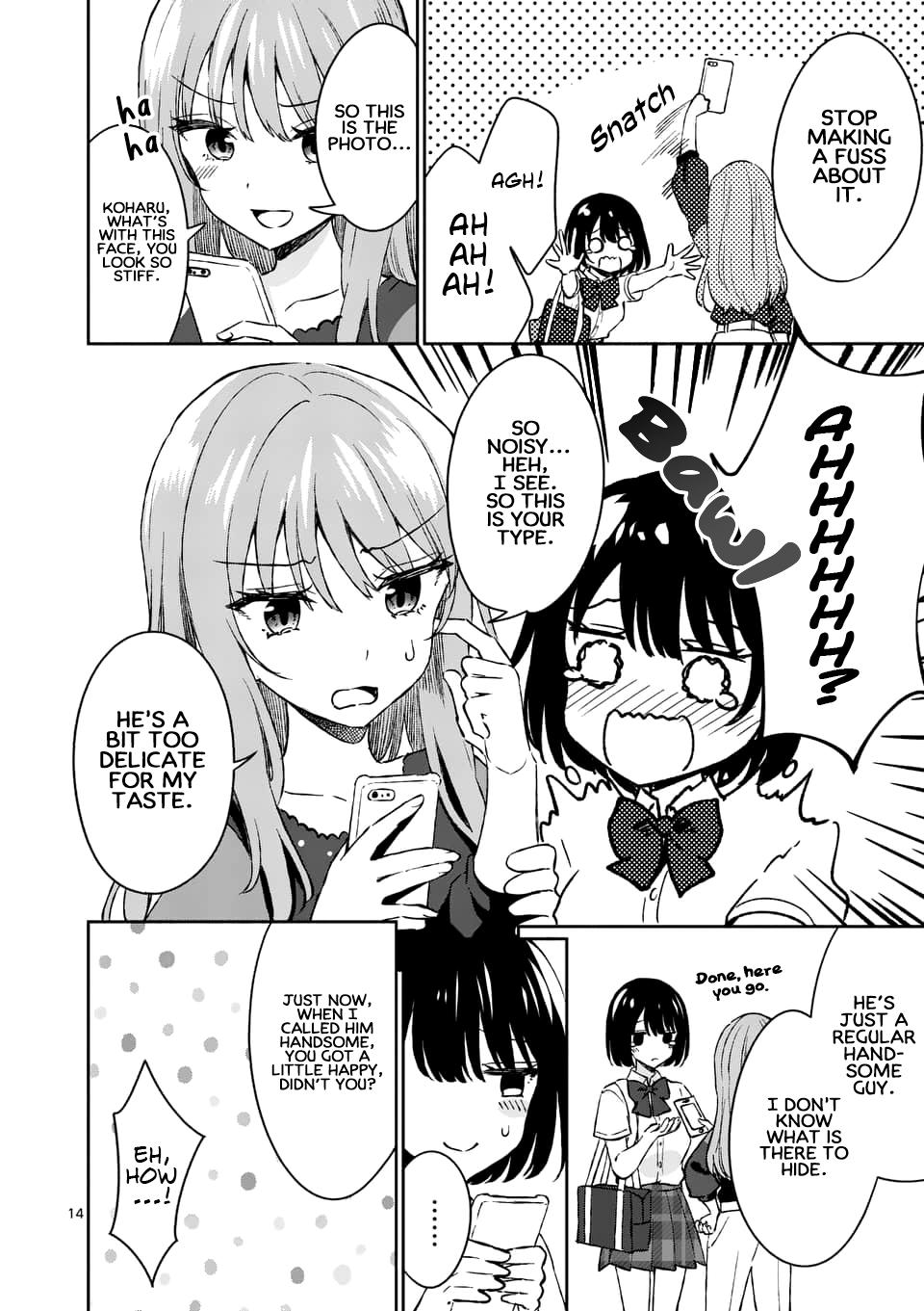 Shiotaiou no Sato-san ga Ore ni dake Amai Chapter 8 - Page 14