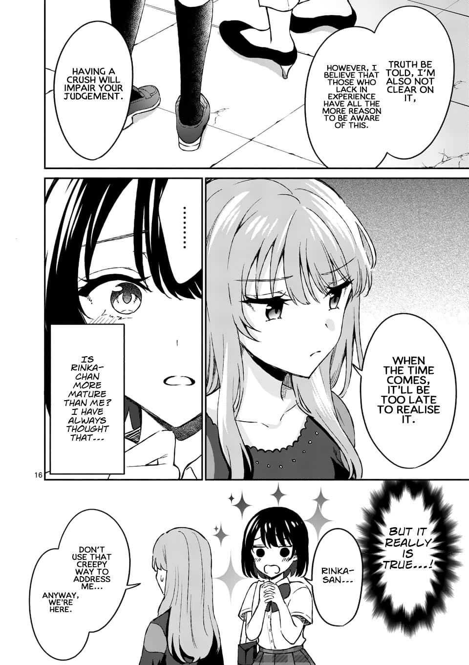 Shiotaiou no Sato-san ga Ore ni dake Amai Chapter 8 - Page 16