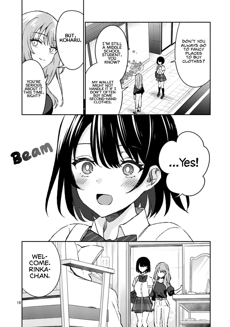 Shiotaiou no Sato-san ga Ore ni dake Amai Chapter 8 - Page 18