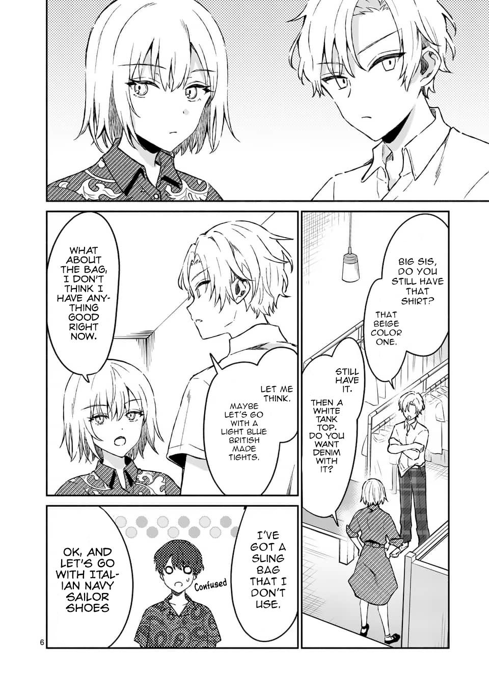 Shiotaiou no Sato-san ga Ore ni dake Amai Chapter 9 - Page 6