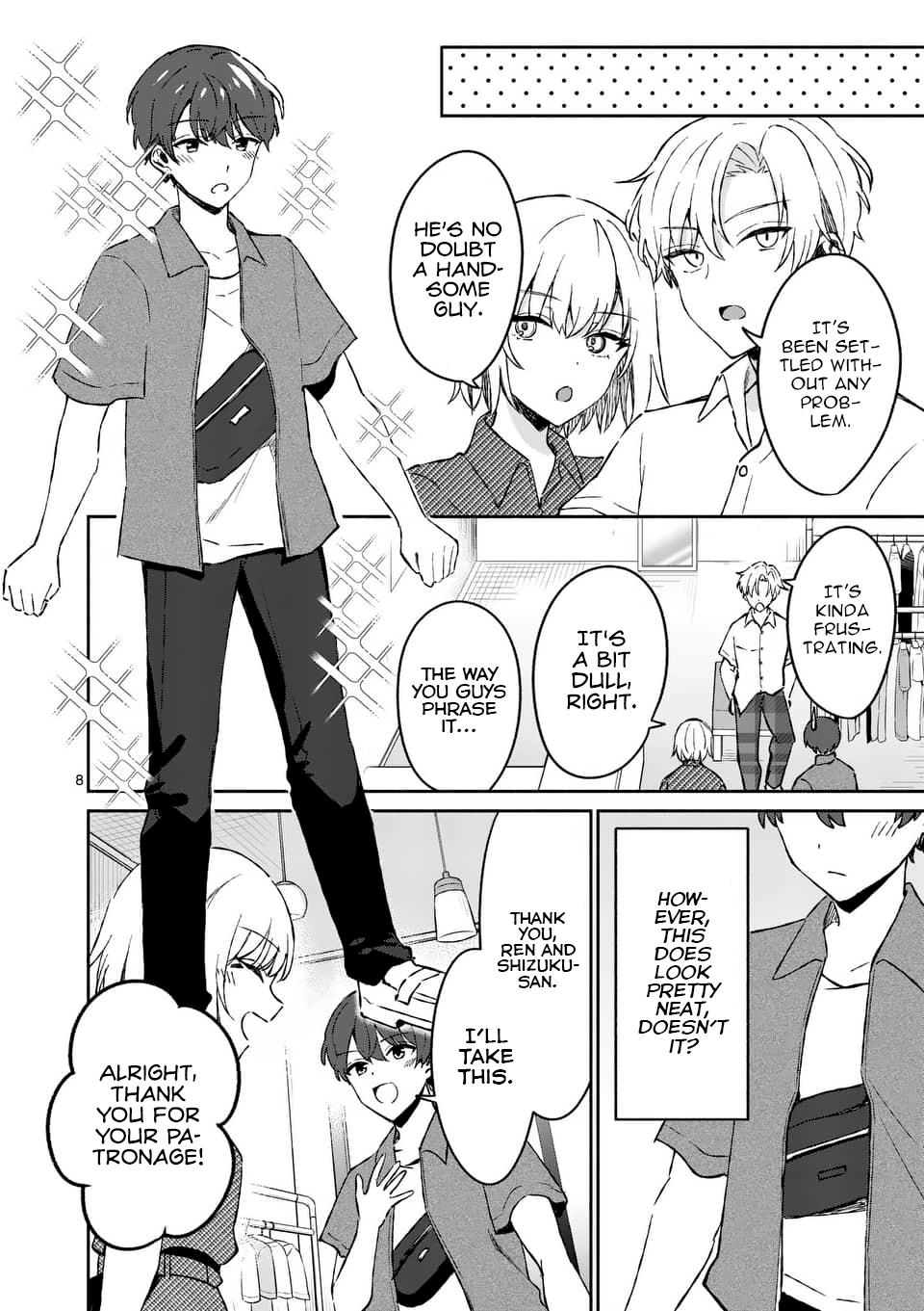 Shiotaiou no Sato-san ga Ore ni dake Amai Chapter 9 - Page 8