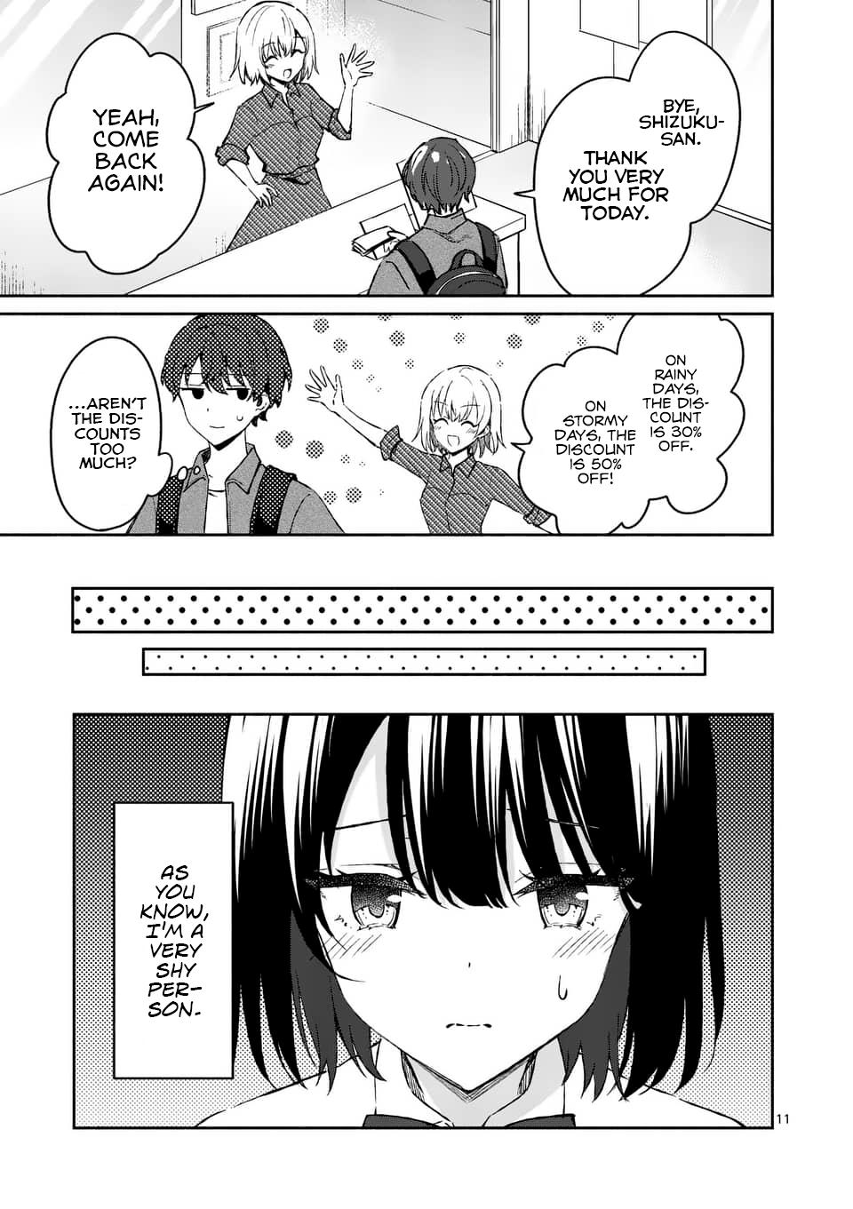 Shiotaiou no Sato-san ga Ore ni dake Amai Chapter 9 - Page 11