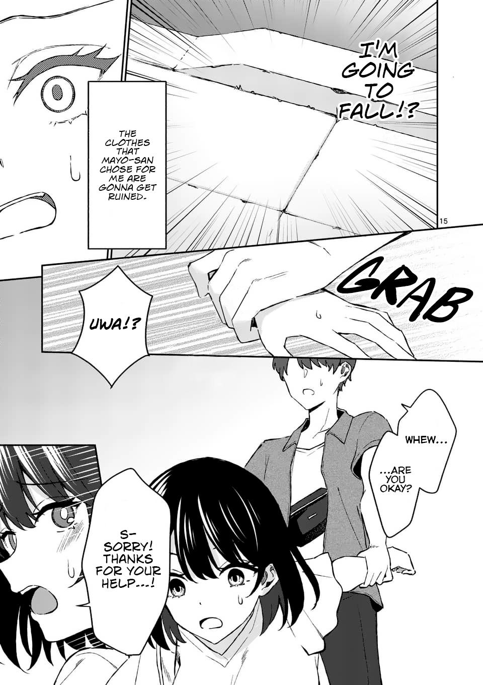 Shiotaiou no Sato-san ga Ore ni dake Amai Chapter 9 - Page 15